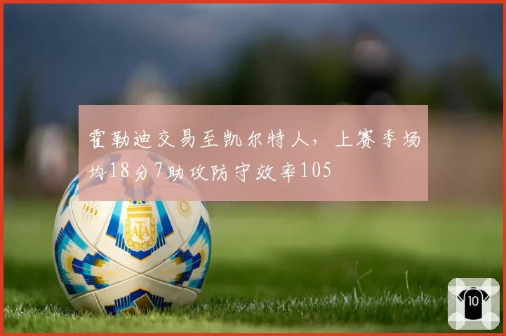 霍勒迪交易至凯尔特人，上赛季场均18分7助攻防守效率105