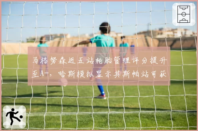 马格努森近五站轮胎管理评分提升至A-，哈斯模拟显示其斯帕站可获赛季最佳